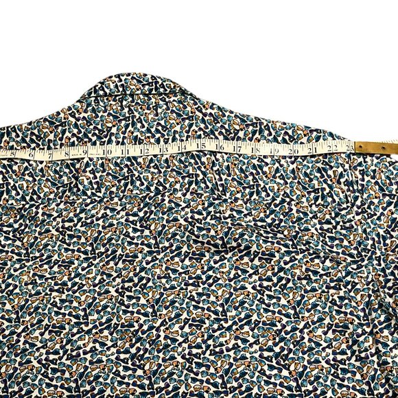 ROBERT GRAHAM Men's Short Sleeved Shirt Size 3XL Sunglasses Vacation 100% Cotton - Picture 7 of 12